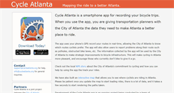 Desktop Screenshot of cycleatlanta.org